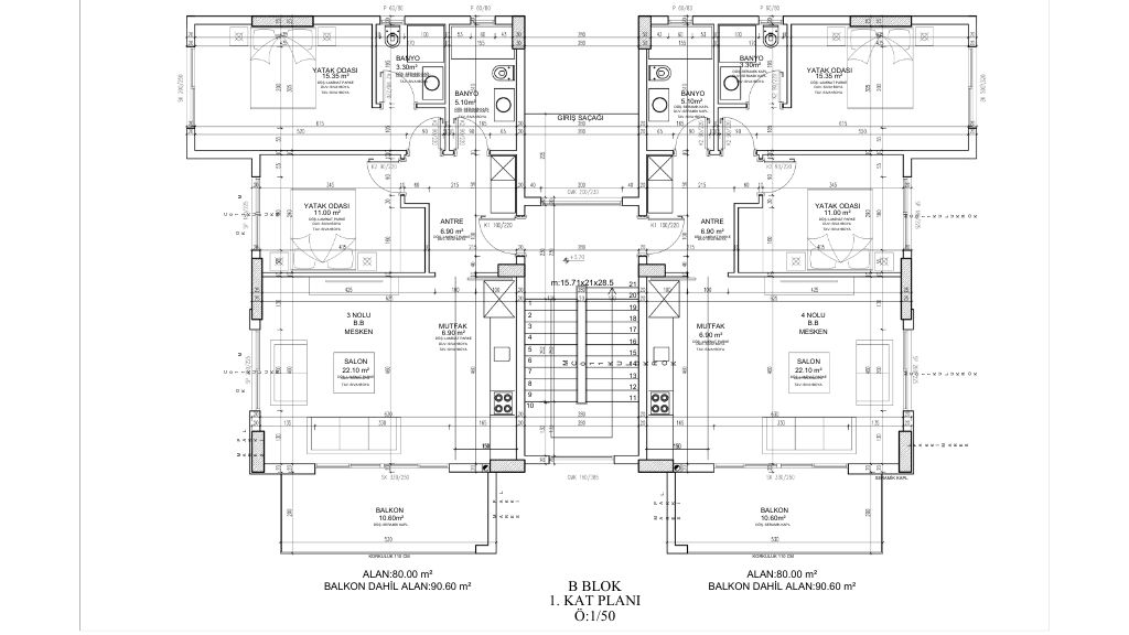 Kat Planları & Fonksiyonel Yerleşim
